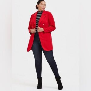 Torrid Vibrant Red Women's Blazer